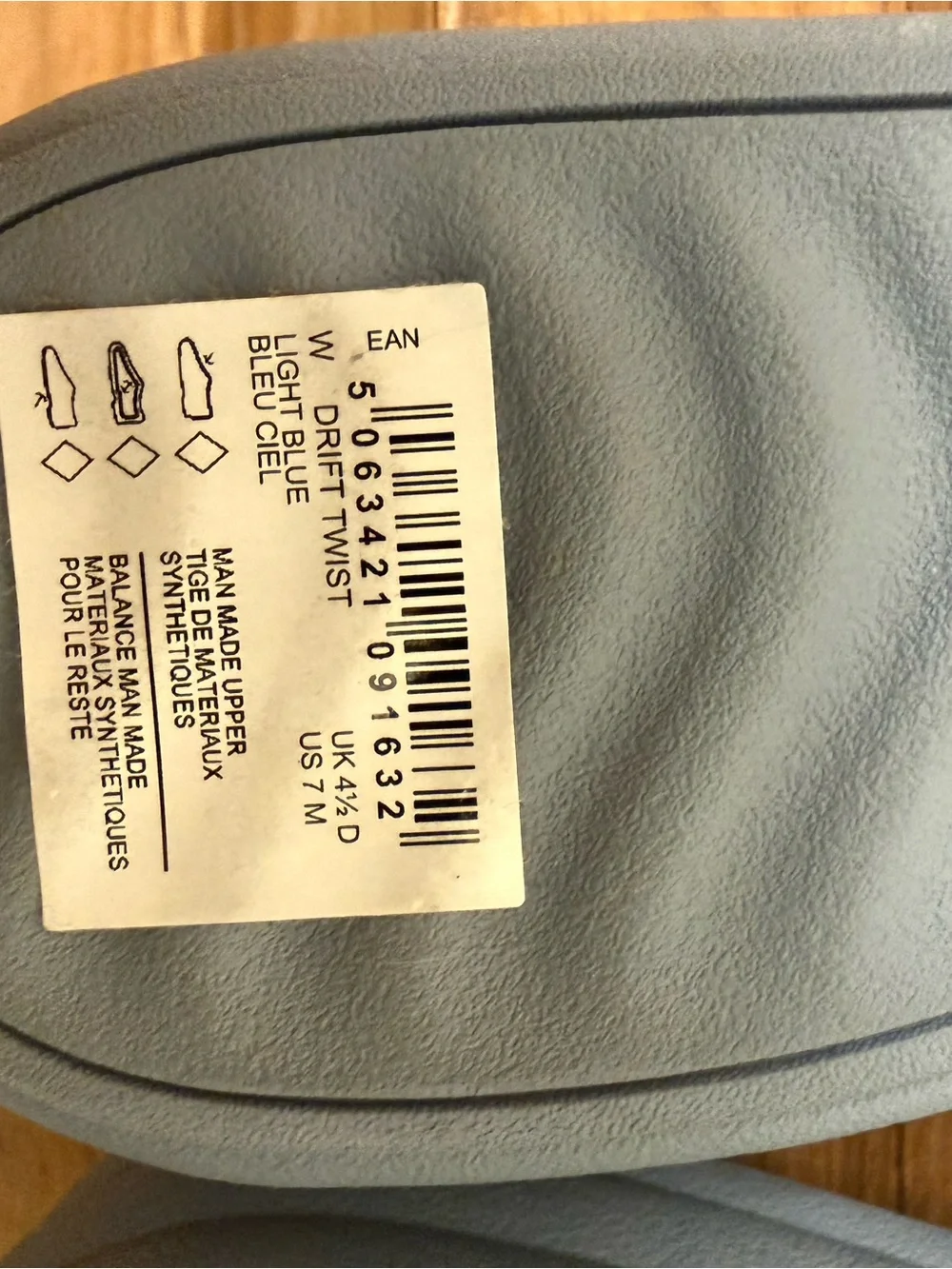 Clarks Women's Slide Sandals in Slate Blue NWT